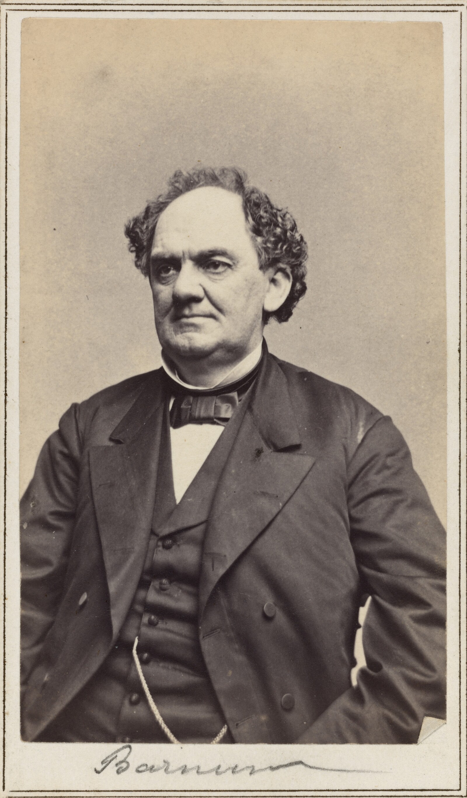 P. T. Barnum in a nineteenth century portrait